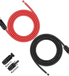 igreely 10ft 10awg solar panel extension cable with connectors