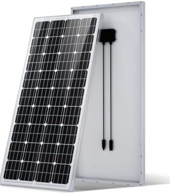eco-worthy 195w 12v monocrystalline solar panel for off grid power