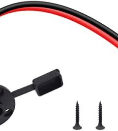 2-foot weatherproof sae power socket extension cable with connectors