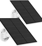 everexceed 2 pack 5w usb solar panels for rechargeable cameras