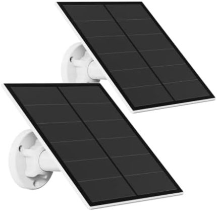 everexceed 2 pack 5w usb solar panels for rechargeable cameras