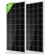 ECO-WORTHY 2-Pack of 100W Monocrystalline Solar Panels for Off-Grid Use