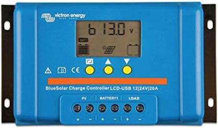 victron energy bluesolar 12/24-volt 20 amp charge controller