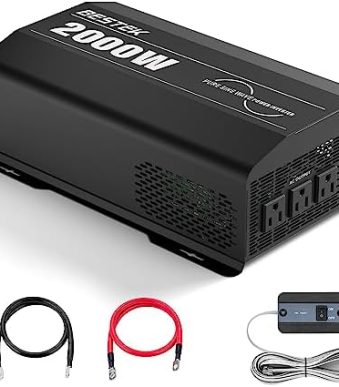 bestek 2000w pure sine wave inverter for home