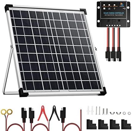 sunsul 20w 12v solar panel kit for marine