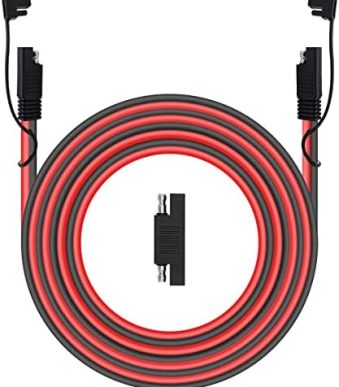 20ft 12awg sae to sae extension cable for solar panel