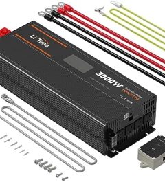 litime 3000w pure sine wave inverter with remote control