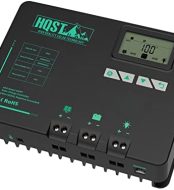 hqst 40a mppt solar charge controller with bluetooth lcd display