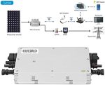 BTER 700W MPPT Solar Grid Tie Inverter with WiFi Monitoring