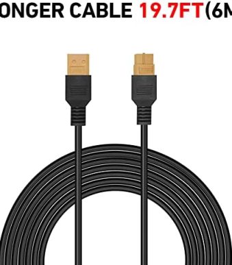 DOKIO XT60 19.7 ft Extension Cable for Flex Solar Panel