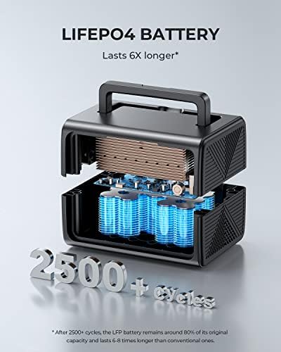 BLUETTI EB3A: Portable Power Station for Outdoor Camping