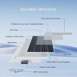 200w renogy solar panel for off-grid applications