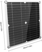 ovfioaji 200w solar panel kit