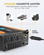 ampeak 1500w power inverter with multiple ports and protections