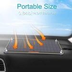 oymsae portable and waterproof solar panel car battery charger