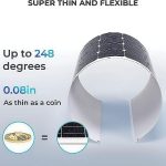 bendable 2000w flexible solar panels for off-grid applications