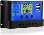 Diymore 30A Solar Charge Controller with LCD Display and USB