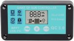 dpofirs 80a solar charge controller with dual usb output and lcd display