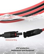bougerv 20ft 10awg solar extension cable with connectors