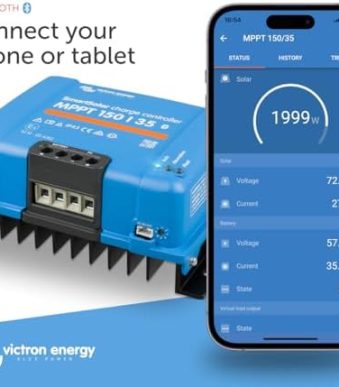 victron energy smartsolar mppt 150v 35a solar charge controller