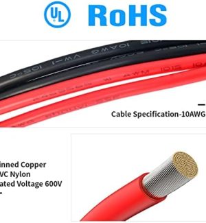 weatherproof sae quick connect plug for solar generator