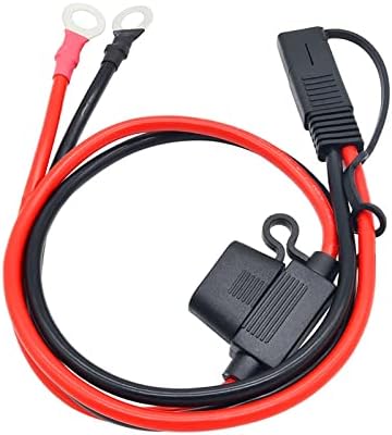‎nuofany 10awg sae to o-ring connector extension cable for solar panels