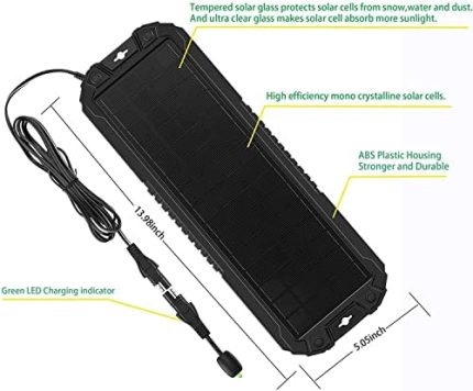 sunway portable 5w solar panel charger for automotive and marine