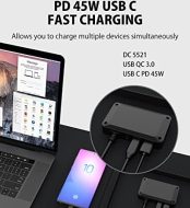 ELECAENTA 120W Portable Solar Panel with High Efficiency