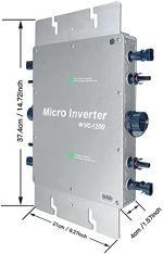 y&h 1200w solar grid tie micro inverter with ac monitoring