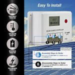 expertpower 100w solar power kit with battery and charge controller
