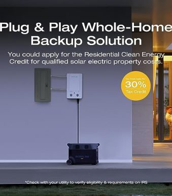 EF ECOFLOW Delta Pro: Powerful Portable Solar Generator & Power Station