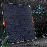 oymsae portable 20w 12v solar panel