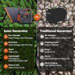jackery solarsaga 100w portable solar panel for power stations
