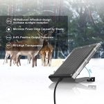 powoxi 6v 1.5w waterproof solar panel for deer feeder