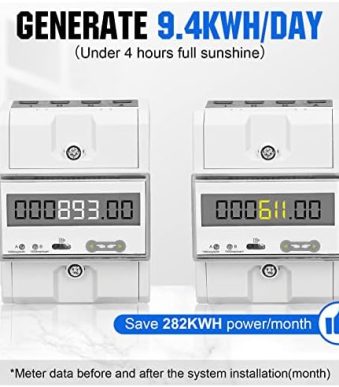 eco-worthy complete solar panel kit for off-grid home/shed use