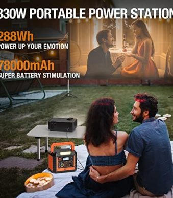 ebl portable power station 300
