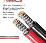 elfculb 10awg 5ft sae connector cable with alligator clips