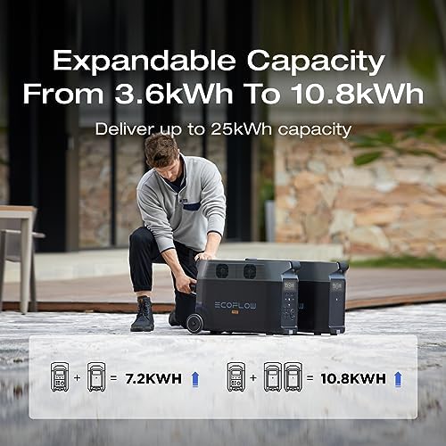 EF ECOFLOW Delta Pro: Powerful Portable Solar Generator & Power Station