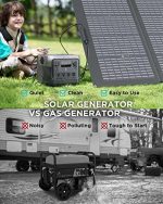 ef ecoflow portable solar generator with lifepo4 battery
