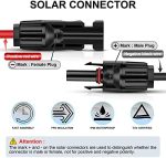 igreely 10ft 10awg solar panel extension cable with connectors