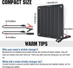 portable waterproof 3.5w 12v solar panel car battery charger