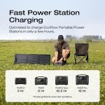 ef ecoflow portable and lightweight 60w solar panel for power stations