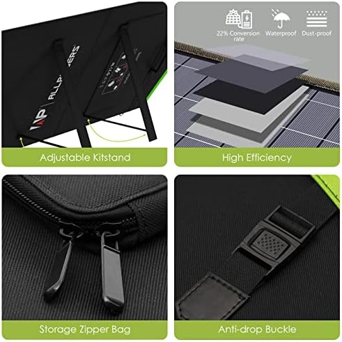 ALLPOWERS SP033 200W Foldable Solar Panel Kit for Off-Grid Camping