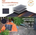 flexsolar 60w portable solar charger for small power stations