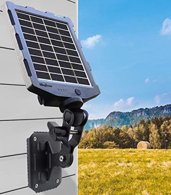 winghome solar panel charger kit for trail cameras