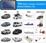 powoxi 10w solar panel kit for various vehicles and machines