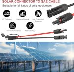 MOOKEERF 12FT 10AWG Solar Extension Cable for RV and Caravan