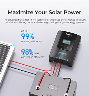 renogy 60a mppt solar charge controller for various battery types