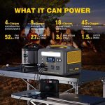 vtoman jump 600x portable power station for rv/van camping & home backup