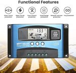 SUNYIMA 100A MPPT Solar Charge Controller with LCD Display